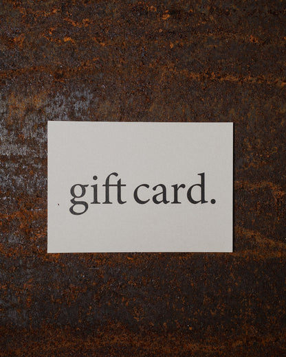 Gift Card